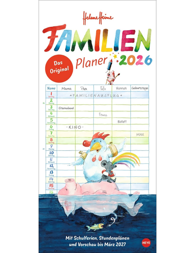 Wandkalender 2026