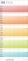 Preview: Bunte Wochen Familienplaner 2026