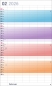 Preview: Bunte Wochen Familienplaner XL 2026