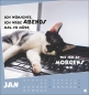 Preview: Mach mal Pause Postkartenkalender Katzen 2026