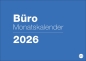 Preview: Büro Monatsplaner 2026