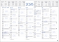 Preview: Tafelkalender A4 2026, 29,7 x 21cm, 5er Set
