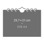 Preview: Tafelkalender A4 2026, 29,7 x 21cm, 5er Set
