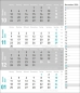 Preview: times&more 4-Monatsplaner, türkis 2026
