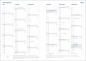 Preview: Wochen-Cheftimer A5, blau 2026