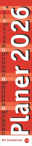 Langplaner, rot 2026
