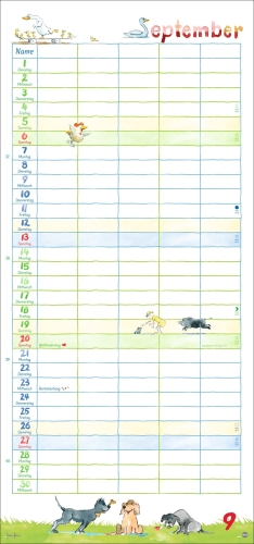 Helme Heine Familienplaner 2026