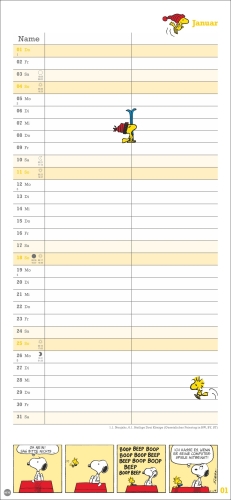 Preview: Peanuts Planer Wir zwei 2026