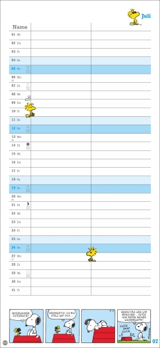 Peanuts Planer Wir zwei 2026