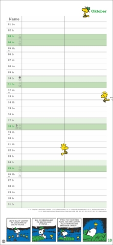 Peanuts Planer Wir zwei 2026
