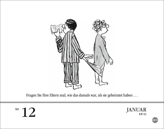 Loriot Tagesabreißkalender 2026