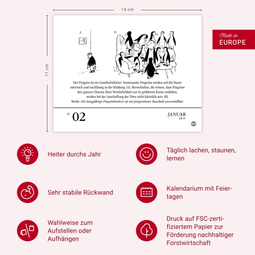 Loriot Tagesabreißkalender 2026