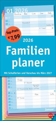 Basic Familienplaner 2026