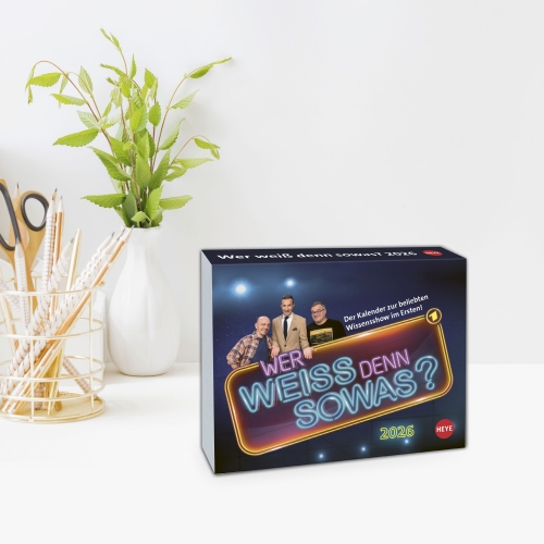 Wer weiß denn sowas? Tagesabreißkalender 2026