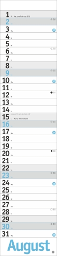 Langplaner, hellblau 2026