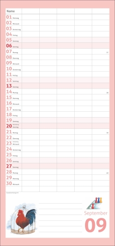 times&more Schaffner Familienplaner 2026