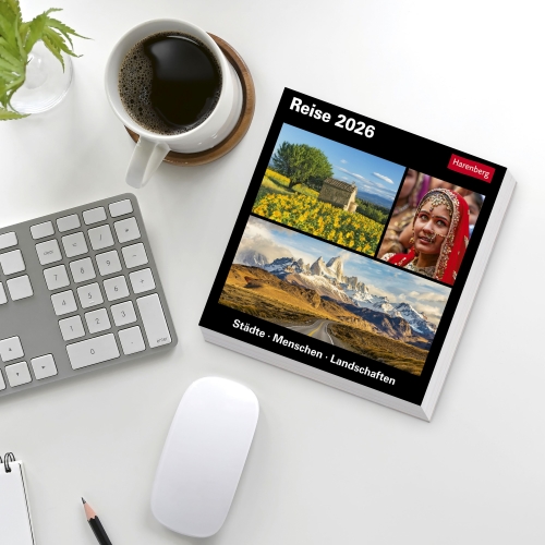 Reise Tagesabreißkalender 2026