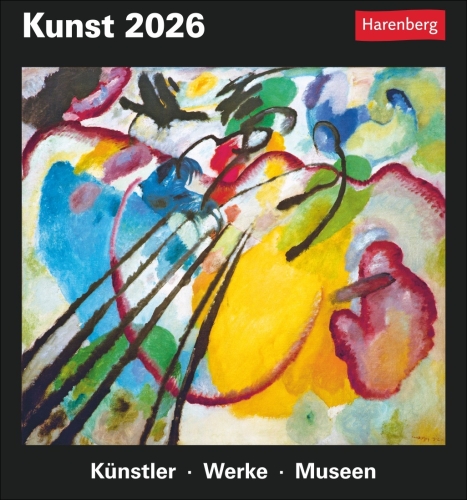 Kunst Tagesabreißkalender 2026
