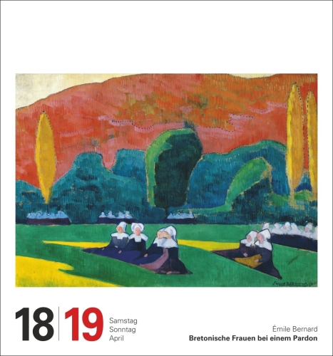 Kunst Tagesabreißkalender 2026