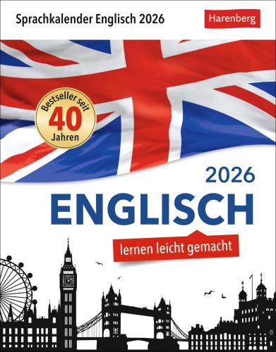 Englisch Sprachkalender 2026