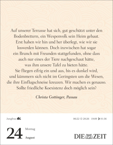 Was mein Leben reicher macht Tagesabreißkalender 2026