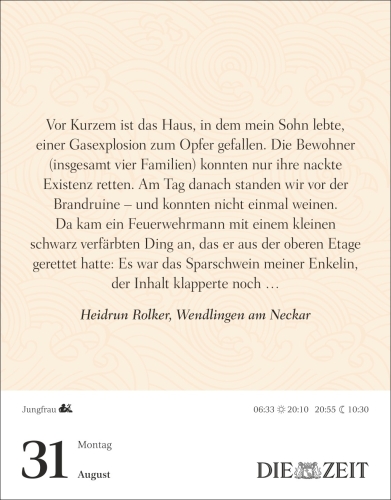 Was mein Leben reicher macht Tagesabreißkalender 2026