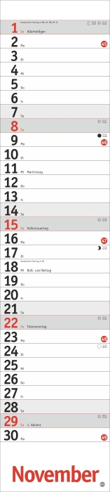Langplaner, rot 2026
