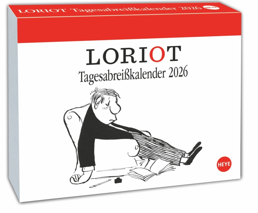 Loriot Tagesabreißkalender 2026