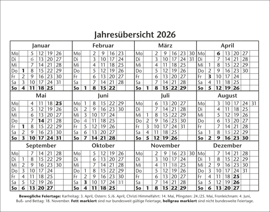 Loriot Tagesabreißkalender 2026