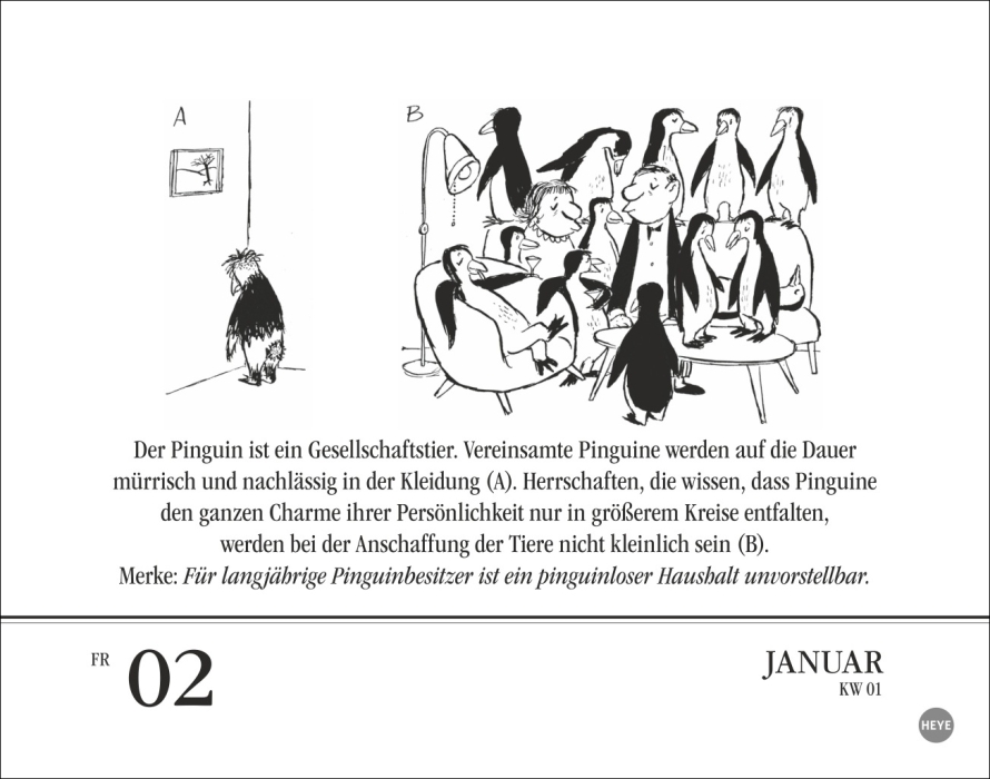 Loriot Tagesabreißkalender 2026