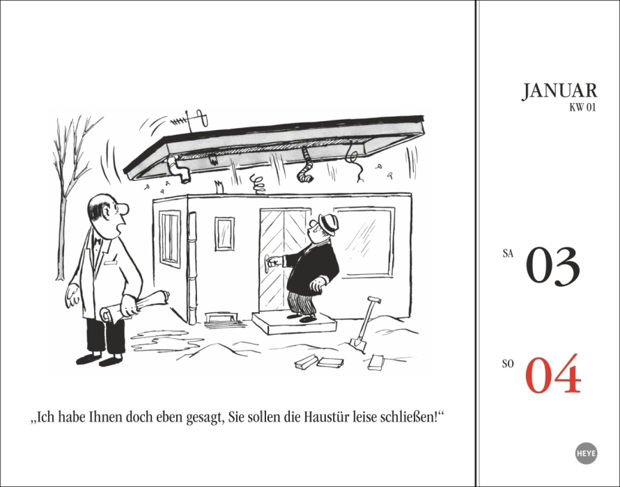 Loriot Tagesabreißkalender 2026