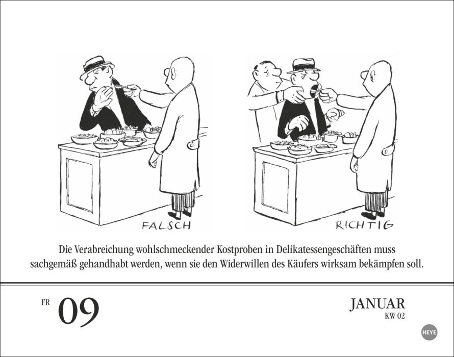 Loriot Tagesabreißkalender 2026