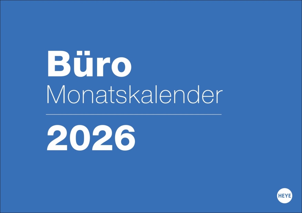 Büro Monatsplaner 2026