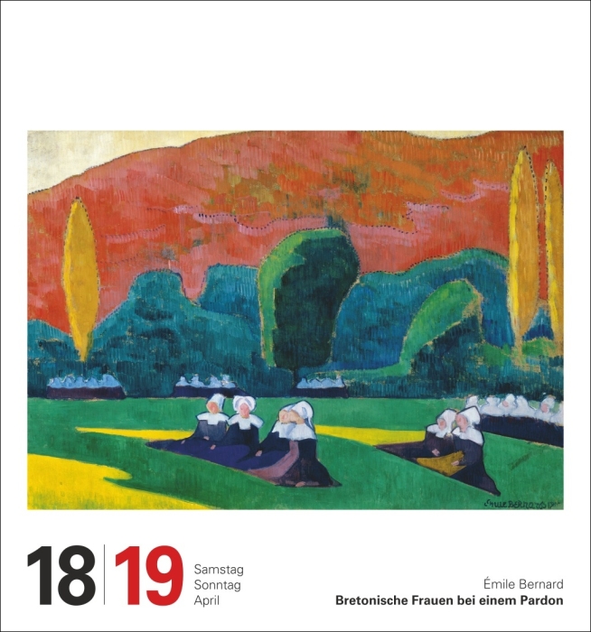 Kunst Tagesabreißkalender 2026