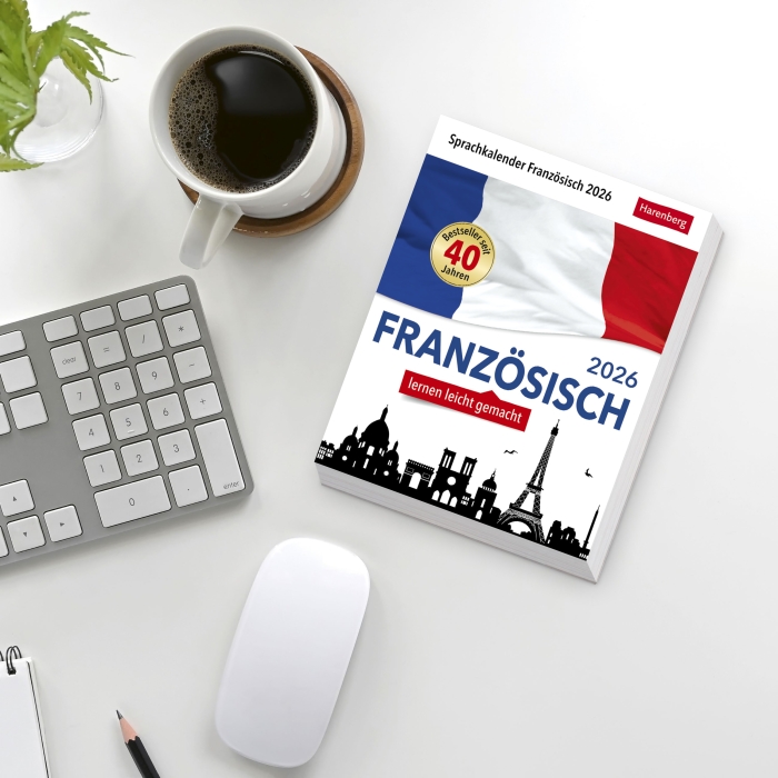 Französisch Sprachkalender 2026