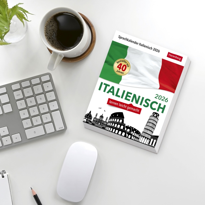 Italienisch Sprachkalender 2026