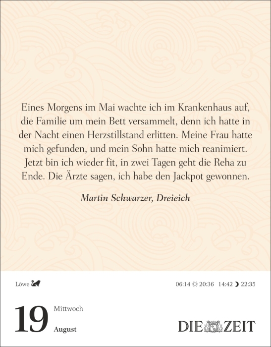 Was mein Leben reicher macht Tagesabreißkalender 2026