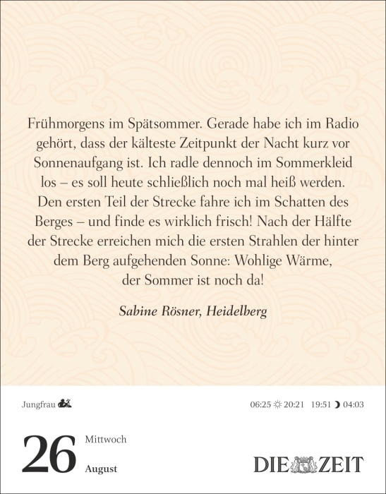 Was mein Leben reicher macht Tagesabreißkalender 2026
