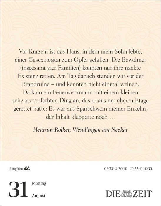 Was mein Leben reicher macht Tagesabreißkalender 2026